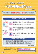 アクトネル錠17.5mgを服用される方へ（ACL0258）